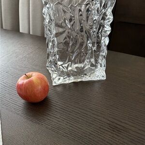 1970s Vintage LARGE Rosenthal "Crystal Paper Bag" Vase, MCM Vase, Germany